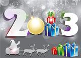 abstract new year background