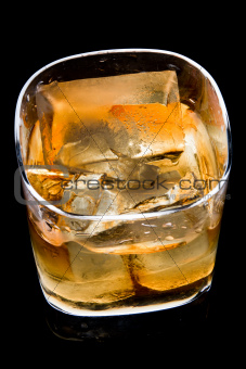 whiskey on ice