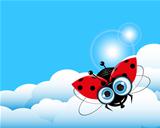 Ladybug in the Sky