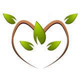 Tree green nature logo