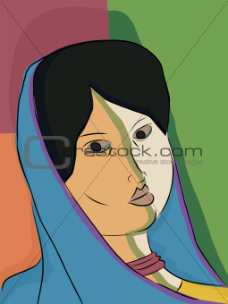 Indian Muslim Woman