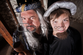 Father and Son Wizard