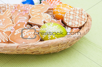 Easter Gingerbreads and Eggs