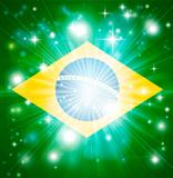 Brazilian flag background