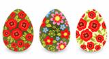 three Easter eggs