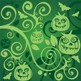 green halloween background