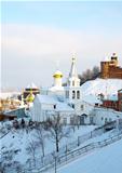 January view Church of Elijah the Prophet and Kremlin