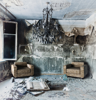 abandoned  interior