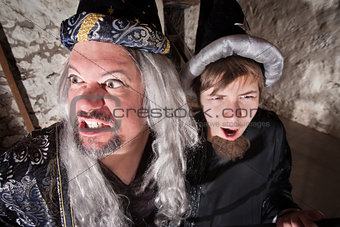 Evil Wizard with Son