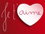 Valentine Day Je t'aime Heart