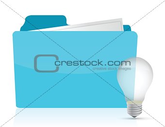 Folder with Ideas