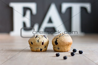 Eat muffins