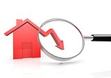 House price go down