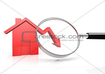 House price go down