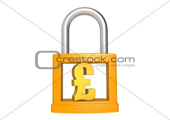 Pound in the padlock