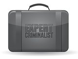 expert criminalist suitcase