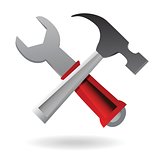 hammer and Wrench Icon