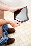 Tablet PC in the Bathroom