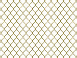 Fence from golden mesh