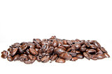 Pile of Coffee Beans Isolated