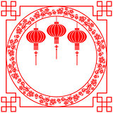 Chinese New Year Red Lantern Background