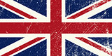 UK flag vintage