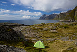 Camping on Lofoten