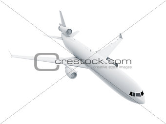 white Airliner