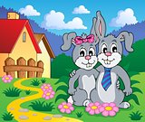 Image with rabbit theme 8