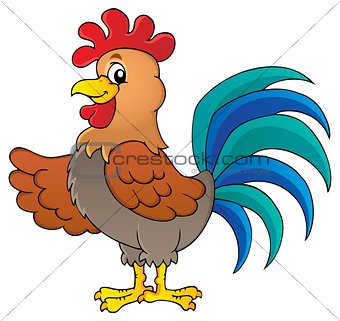 Image with rooster theme 1