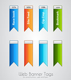 Web banner tag to use for social buttons