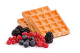 Belgian Waffle and Berries