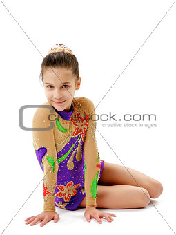 Young Girl Gymnast