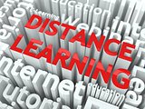Distance Learning Concept.