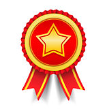 Golden Medal with Star