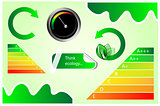 Vector energy eco icons