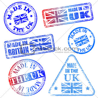 Made In The UK Stamps