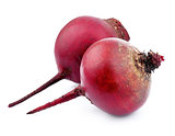 Two red beets