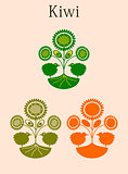 Kiwi pattern