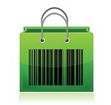 Bag with barcode