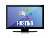 Hosting, Network concept