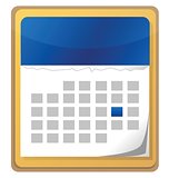 calendar with one day selected