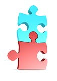 Red blue puzzles