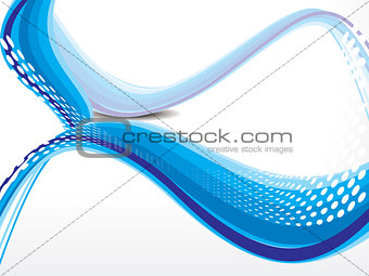 abstract blue web background with dots