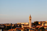 Panoramic View on the City of Pula in Istria, Croatia