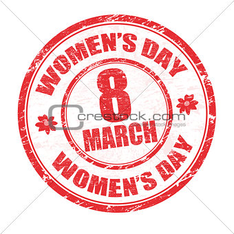 Women's day stamp