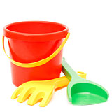 bucket rake and scoop, toys