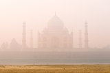Mystic foggy Taj Mahal, India