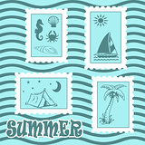 Illustration of summer