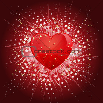 Valentines Day Heart background